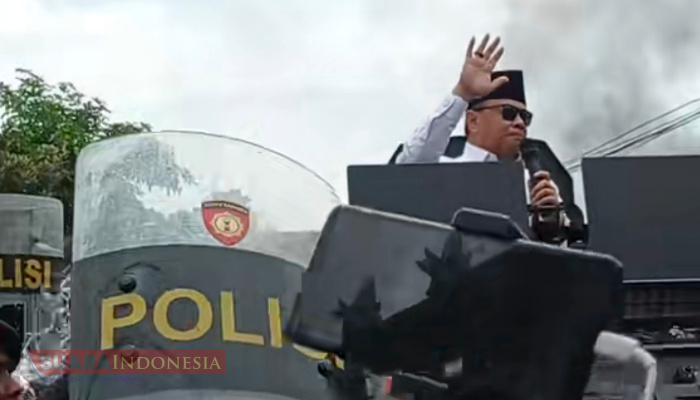 Bupati Pati Temui Massa Aksi, Sampaikan Permintaan Maaf