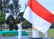 Kasdam Pimpin Upacara HUT ke-80 Kemerdekaan RI di Makodam VI/Mulawarman