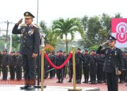 Polda Kaltim Gelar Upacara Peringatan HUT ke-80 Kemerdekaan RI