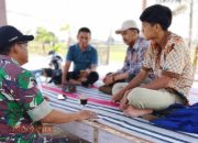 Babinsa Desa Rombuh Jalin Komsos dengan Warga Binaan