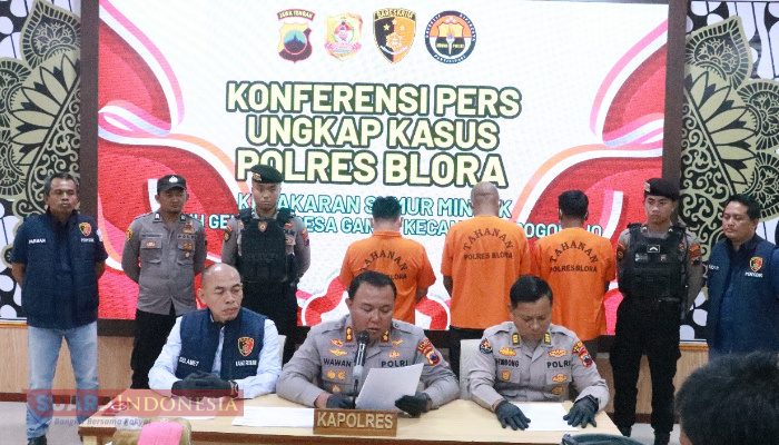 Polres Blora Tetapkan Tiga Tersangka Kasus Ledakan Sumur Minyak Ilegal
