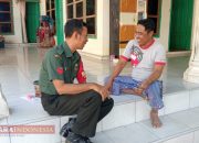 Babinsa Pasean Jalin Komunikasi Sosial dengan Warga Binaan