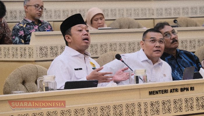 Menteri ATR/BPN Sampaikan Progres Pendaftaran Tanah Capai 98% dalam RDP dengan Komisi II DPR RI