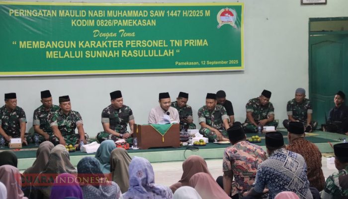 Kodim 0826/Pamekasan Peringati Maulid Nabi Muhammad SAW 1447 H