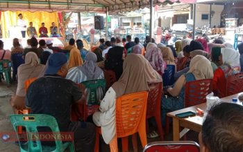 Dihadapan Ratusan Warga, Tiga Calon Kepala Desa Tanjong Minjei Paparkan Visi Misi dan Program Kerja