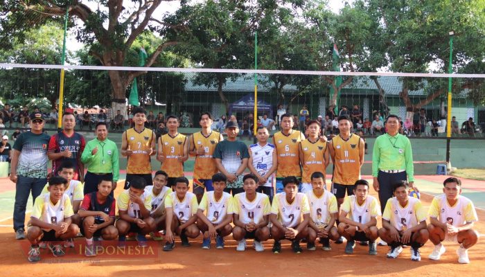 Kodim 0826/Pamekasan Gelar Turnamen Voli Dandim Cup XIII Peringati HUT TNI ke-80