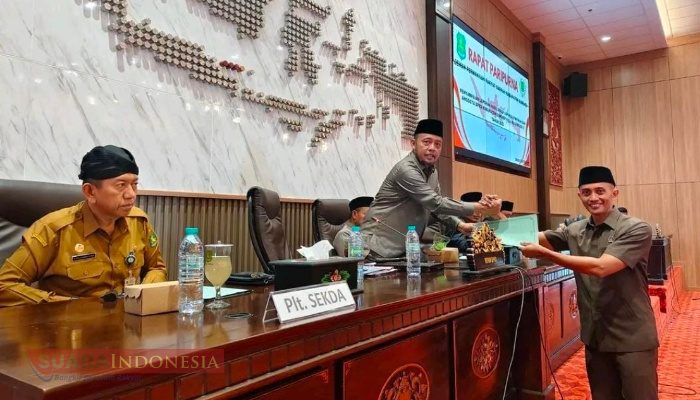 DPRD Sumenep Gelar Rapat Paripurna Penyampaian Hasil Reses III Tahun 2025