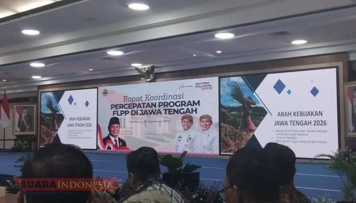 Pemprov Jateng Gelar Rakor Percepatan Program FLPP