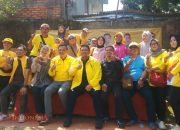 Reses Heri Cahyono Meriahkan HUT ke-61 Partai Golkar di Sindang Barang