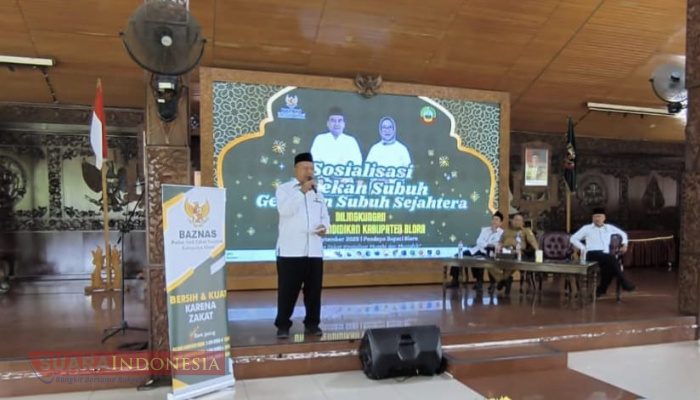 Baznas Blora Gencarkan Gerakan Sedekah Subuh Sejahtera Lewat Guru dan Kepala Sekolah