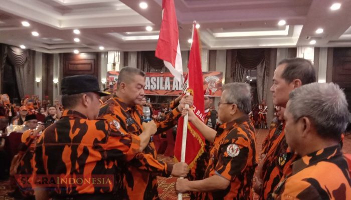 H Syahril HM Taher Kembali Dilantik Nahkodai MPC Pemuda Pancasila Balikpapan