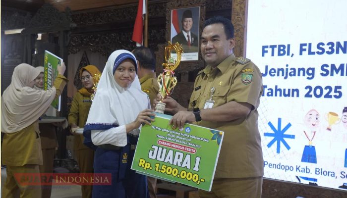 118 Siswa SMP Blora Raih Prestasi di Empat Ajang Kompetisi, Bupati Arief Rohman: “Kalian Duta Terbaik Blora!”