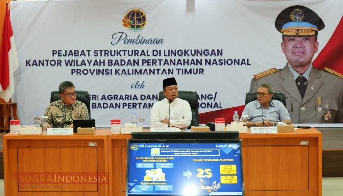Bahas Transformasi Layanan dan SDM, Menteri ATR/BPN Nusron Wahid Dorong Modernisasi di Kaltim 1 IMG 20251026 163116