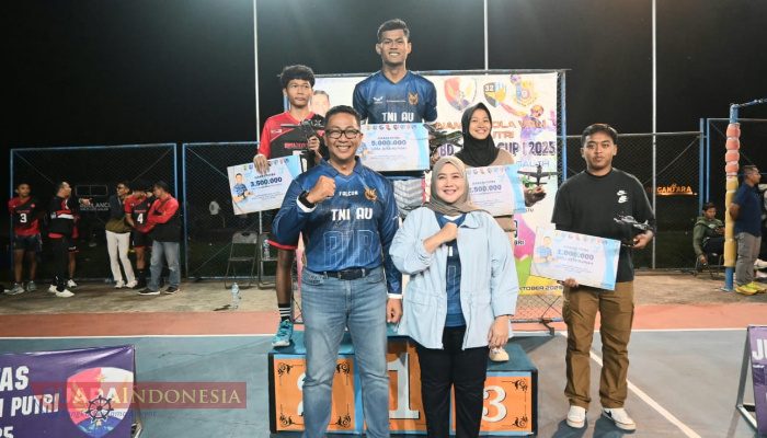 Danlanud Abd Saleh Tutup Open Turnamen Bola Voli Danlanud Abd Saleh Cup I Tahun 2025