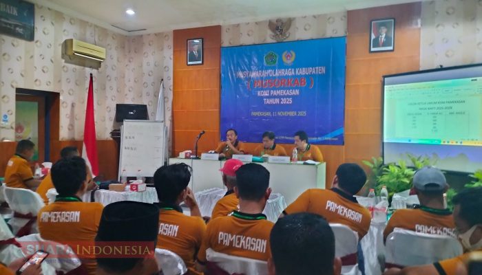 Haji Faruk Terpilih sebagai Ketua KONI Pamekasan Periode 2025–2029