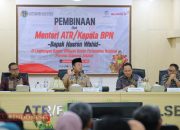 Beri Pengarahan di Kanwil BPN Provinsi Sulsel, Menteri Nusron Tekankan Ketegasan Prinsip dan Keluwesan Pelayanan