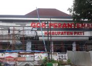 Revitalisasi GOR Pesantenan Pati Mendekati Rampung