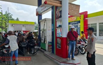 BBM Langka, Polresta Deli Serdang Perketat Pengamanan di SPBU 3 IMG 20251202 145822