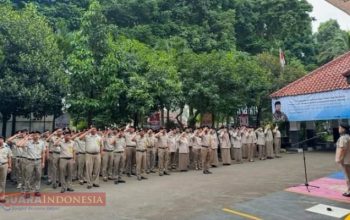 Kantor Pertanahan Kota Bogor Laksanakan Upacara Penghormatan Bendera Merah Putih 4 IMG 20251208 191711
