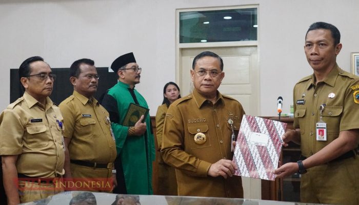Penyegaran dan Penataan Organisasi, Bupati Pati Ganti Penjabat Sekda Riyoso