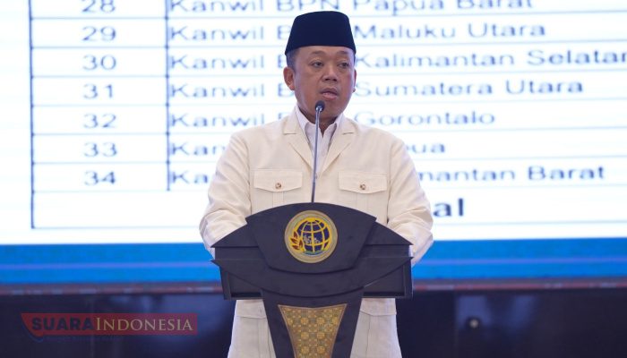 Buka Rakernas 2025, Menteri Nusron: Hasilkan Keputusan Optimal dan Berkualitas untuk Meningkatkan Pelayanan kepada Masyarakat