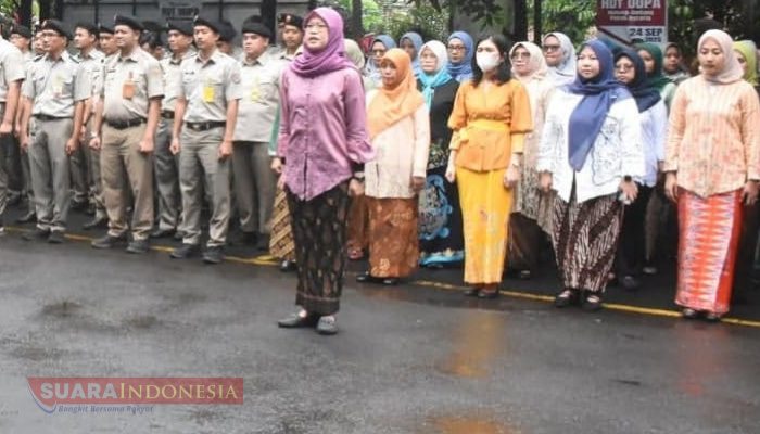 Kantor Pertanahan Kota Bogor Gelar Upacara Peringatan Hari Ibu ke-97