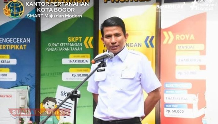 Tumbuhkan Kedisiplinan dan Tanggung Jawab, Kantor Pertanahan Kota Bogor Gelar Apel Pagi