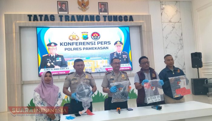 Satreskrim Polres Pamekasan Ungkap Kasus Jambret Gelang di Jalan Raya Belltok