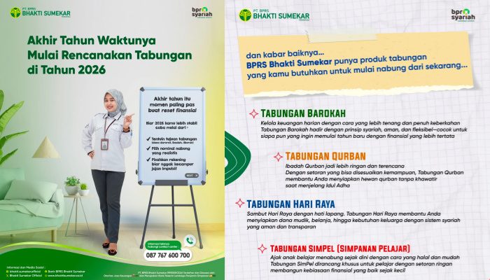 BPRS Bhakti Sumekar Ajak Masyarakat Rencanakan Tabungan 2026