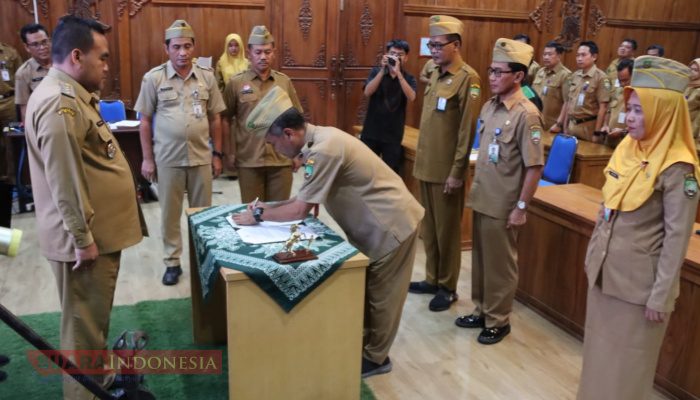 Rotasi Jabatan Pemkab Blora, Empat Pejabat Eselon II Resmi Menempati Posisi Baru
