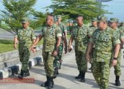 Wakasad Letjen TNI Muhammad Saleh Mustafa Tinjau Kesiapan Rindam VI/Mulawarman