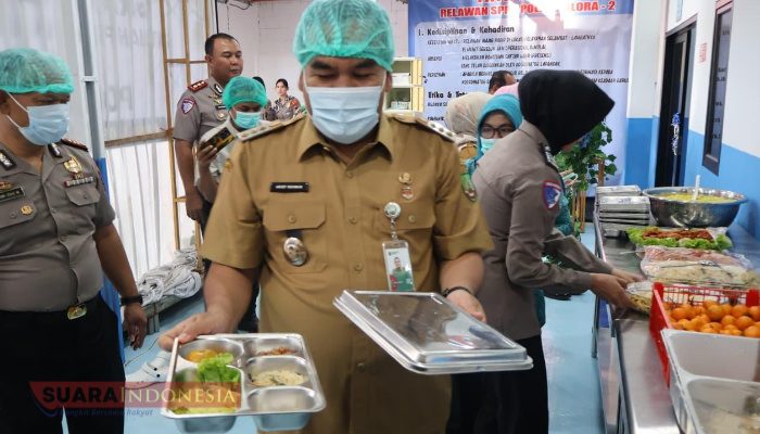 Bupati Arief Rohman Resmikan SPPG Polres Blora 2, Targetkan Jadi Dapur Percontohan Program Makan Bergizi Gratis