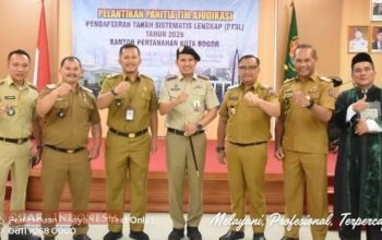 Kakantah Kota Bogor Lantik Tim PTSL Kota Bogor Tahun 2026 3 IMG 20260127 120252