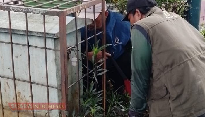Disperumkin Kota Bogor Tanggapi Cepat Aduan Warga Terkait PJU di Taman Balai Kota