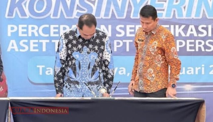 Ka Kantah Kota Bogor Hadiri Konsinyering Percepatan Sertifikasi Aset Tanah PT PLN