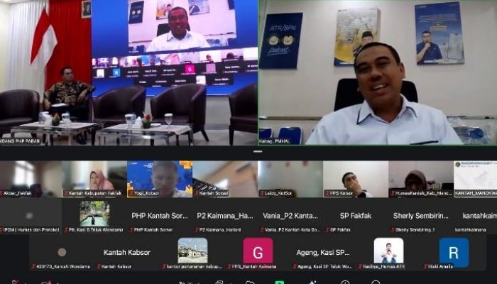 Biro Humas ATR/BPN Dorong Kanwil BPN Papua Barat Optimalkan Strategi Komunikasi PESO dan Pengaduan Masyarakat