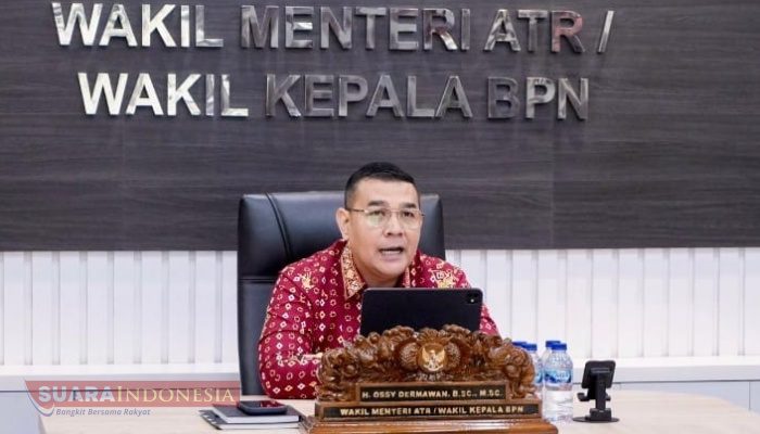 Tunjang Pengelolaan Data Pertanahan dan Tata Ruang, Wamen Ossy Paparkan Potensi Pemanfaatan AI