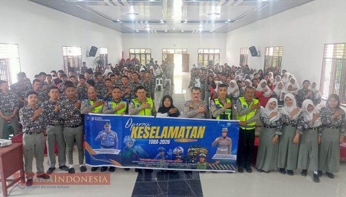 Polresta Deli Serdang Edukasi Pelajar SMA Negeri 2 Lubuk Pakam tentang Keselamatan Berlalu Lintas