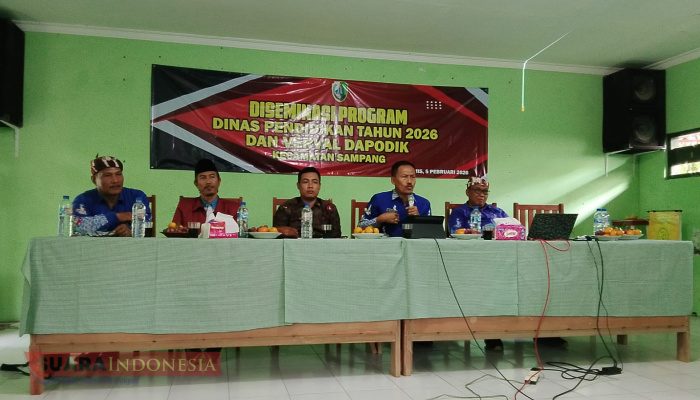 Ketua K3S Wilayah Kecamatan Sampang Sambut Positif Kegiatan Diseminasi Program Disdik 2026 dan Verval Dapodik