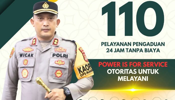Kapolres Tanjab Barat Imbau Masyarakat Manfaatkan Hotline 110 untuk Layanan Kepolisian