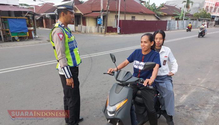 Satlantas Polres Tanjab Barat Imbau Masyarakat Pahami Aturan Penggunaan Sepeda Listrik