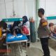 Empat Karyawan BPR BKK di Kedungtuban Tersengat Listrik Tegangan Tinggi Saat Memasang Tiang Bendera