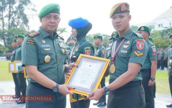 Harumkan Nama Kodam VI Mulawarman, Pangdam Ganjar Prajurit Berprestasi dengan Penghargaan 3 IMG 20260218 220511