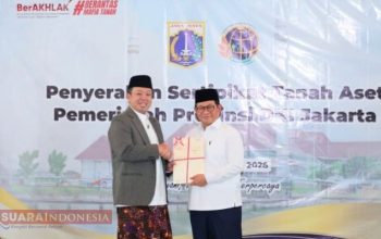 Serahkan 3.922 Sertipikat Aset Pemprov DKI, Menteri Nusron Sebut Amankan Aset Negara Rp102 Triliun 4 IMG 20260219 162652