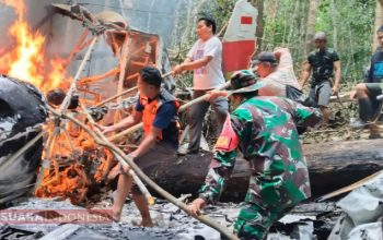 Pesawat Pelita Air Jatuh di Pegunungan Krayan, Prajurit Kodam VI/Mulawarman Gerak Cepat Evakuasi Korban 4 IMG 20260219 212941