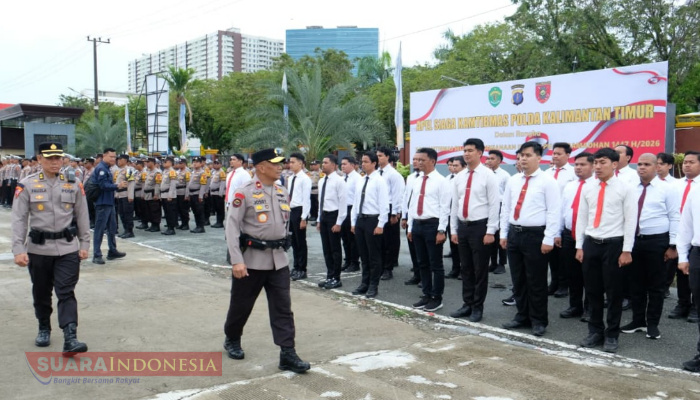 Wakapolda Kaltim Pimpin Apel Siaga, Pastikan Ramadan di Balikpapan Aman