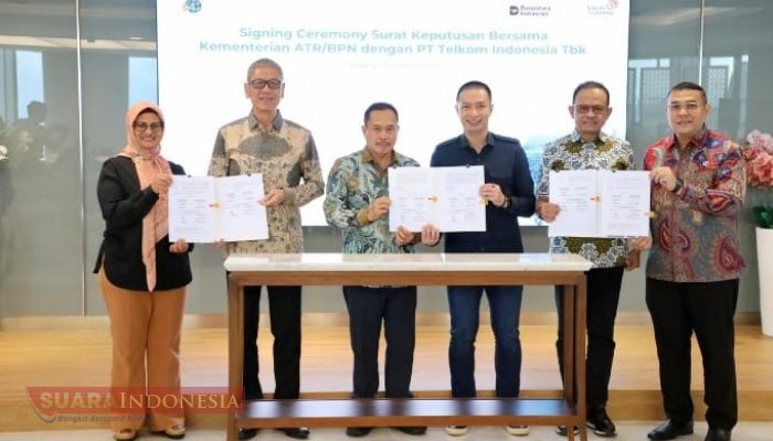 ‎Kementerian ATR/BPN Bentuk Satgas untuk Pengamanan Aset PT Telkom Indonesia