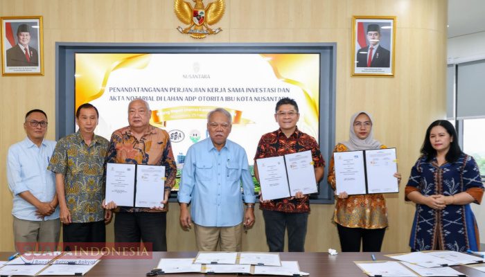 OIKN Teken 3 Kerja Sama Investasi Baru, Realisasi Swasta Tembus Rp72 Triliun