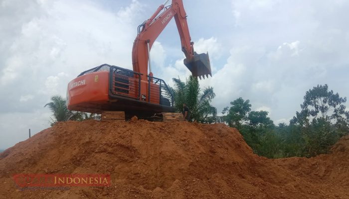 Material Timbun Jalan Diduga Diambil dari Galian Ilegal, Keuchik Pante Labu Akui Tak Berizin