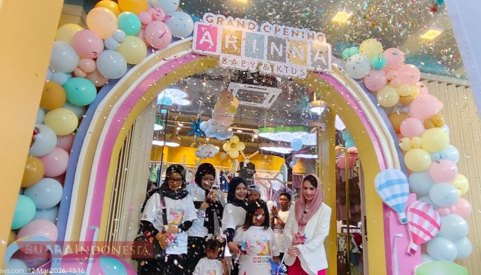 Arumi Bachsin Buka Arinna Baby & Kids di Sumenep, Dorong Pertumbuhan UMKM dan Ekonomi Lokal